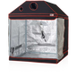 BAY6 grow tent with durable poles and 95% reflective mylar interior, featuring drawstring ports for ducting and cabling.