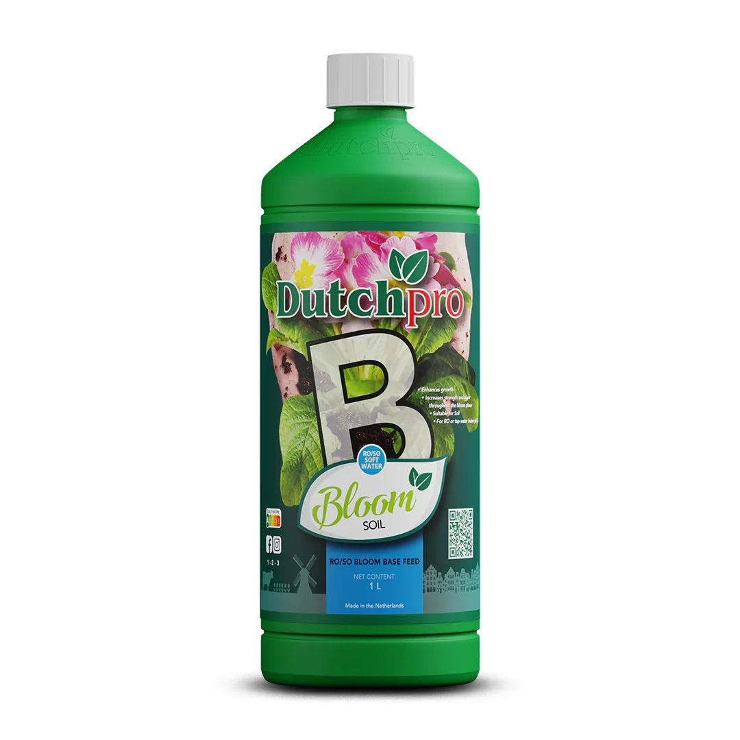 DutchPro Soil Bloom A + B Soft Water - 1L - DiscountHydro.com - 19.00 - DutchPro, Nutrients & Additives, Nutrients & Additives > A B