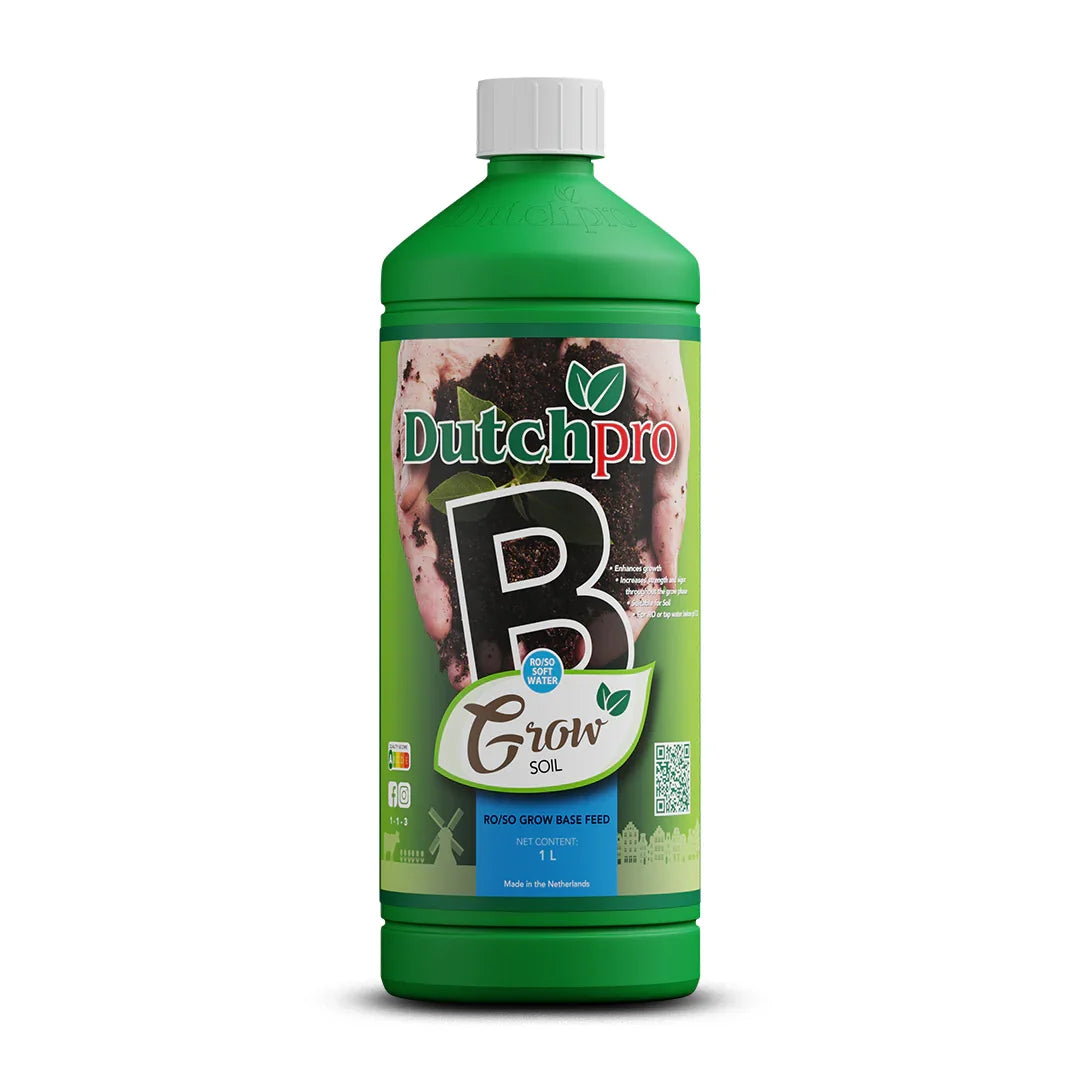 DutchPro Soil Grow A+B Soft Water - 1L - DiscountHydro.com - 19.00 - DutchPro, Nutrients & Additives, Nutrients & Additives > A B