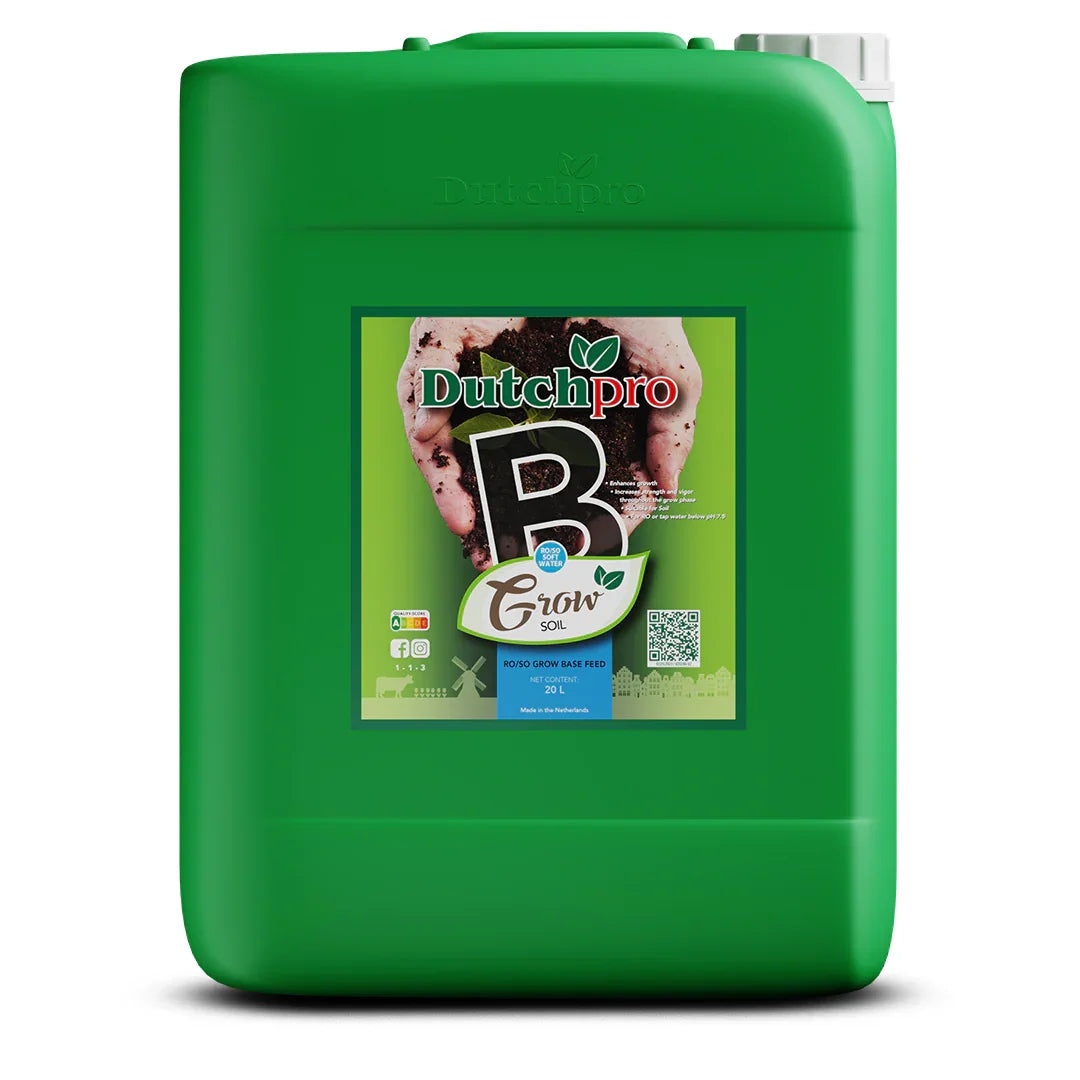DutchPro Soil Grow A+B Soft Water - 1L - DiscountHydro.com - 19.00 - DutchPro, Nutrients & Additives, Nutrients & Additives > A B