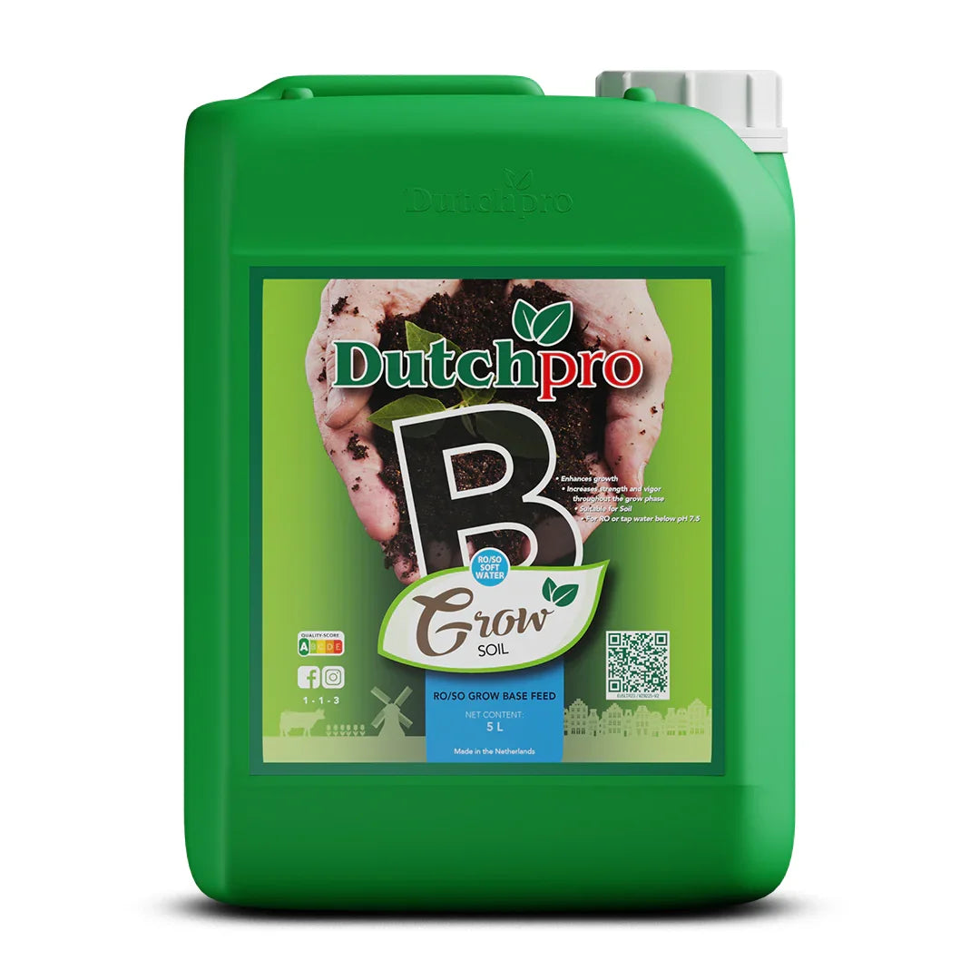 DutchPro Soil Grow A+B Soft Water - 1L - DiscountHydro.com - 19.00 - DutchPro, Nutrients & Additives, Nutrients & Additives > A B