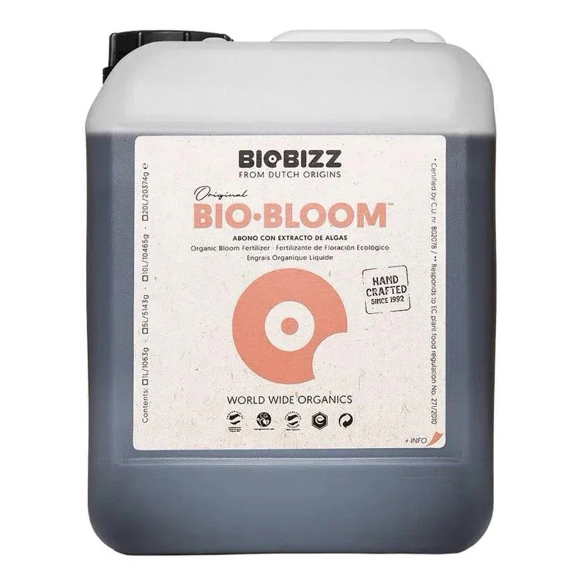 BioBizz Bio-Bloom is a complete base nutrient, which ensures abundant blooming. The formula is 100% organic and comprises