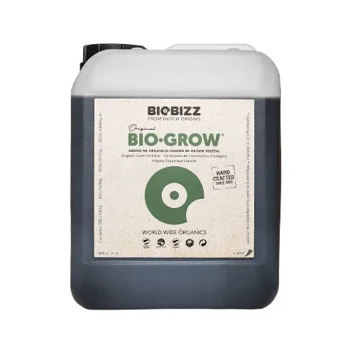 BioBizz Bio-Grow is a high-performance fertilizer designed for use during your plants' lifecycle. It improves your plants'