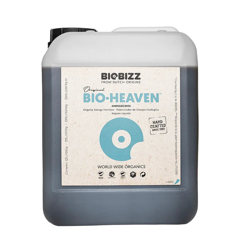 BioBizz Bio Heaven Bio Heaven is a specially formulated plant energy booster which contains carefully selected biological