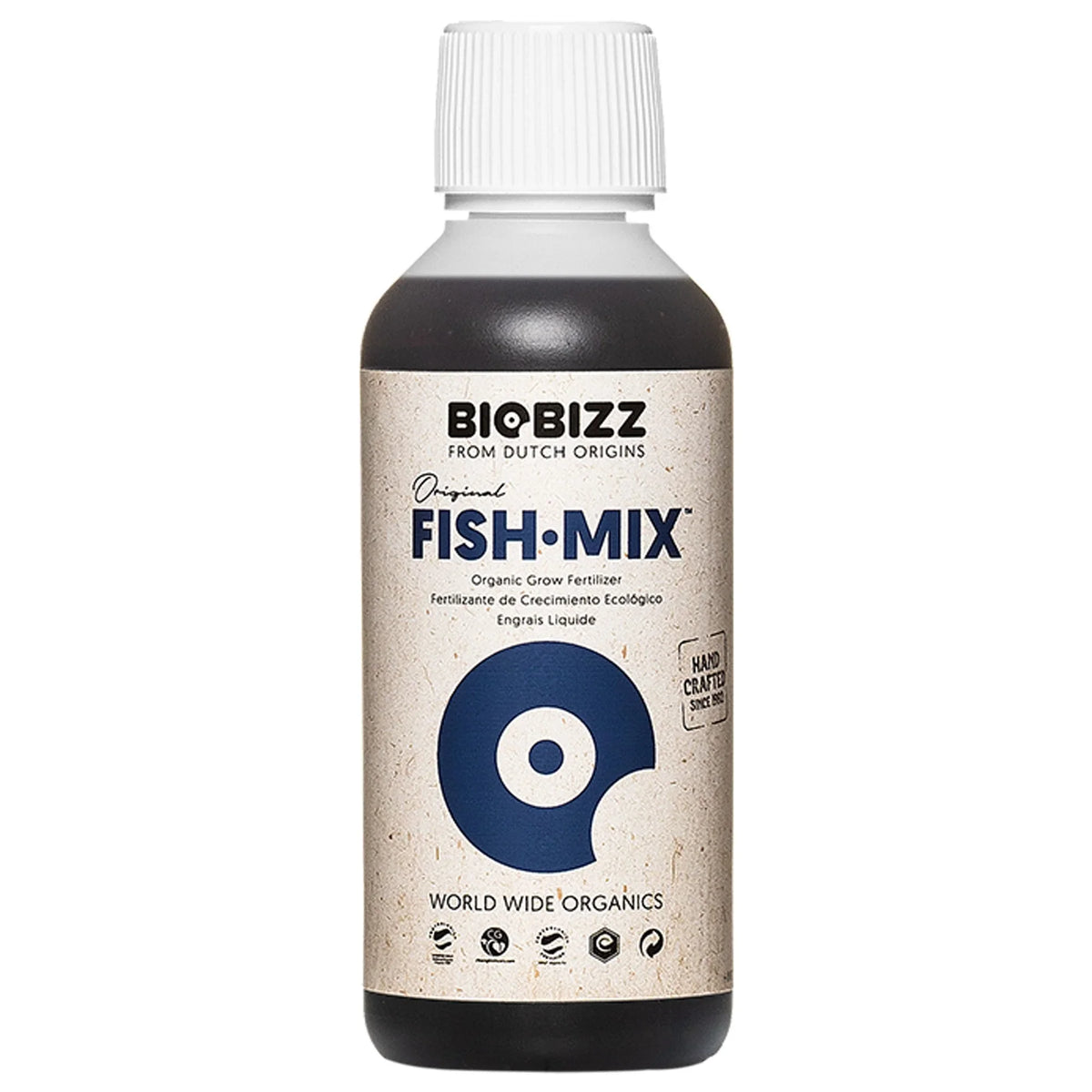 BioBizz Fish Mix Unlock vigorous growth and lush foliage with this premium organic fish-based nutrient, crafted to enrich