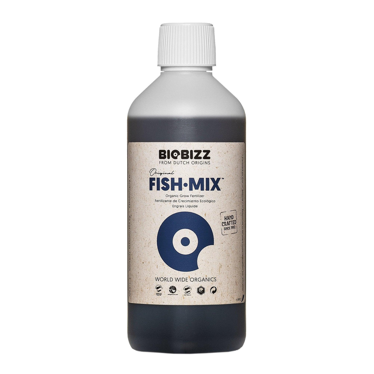 BioBizz Fish Mix Unlock vigorous growth and lush foliage with this premium organic fish-based nutrient, crafted to enrich