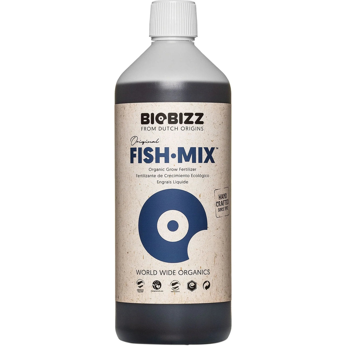 BioBizz Fish Mix Unlock vigorous growth and lush foliage with this premium organic fish-based nutrient, crafted to enrich