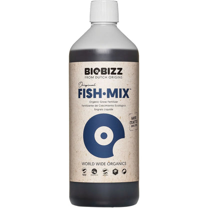 BioBizz Fish Mix Unlock vigorous growth and lush foliage with this premium organic fish-based nutrient, crafted to enrich