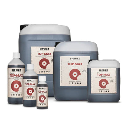 BioBizz Top-Max This 100% organic flowering strengthener contains ingredients that can help increase the actual size and