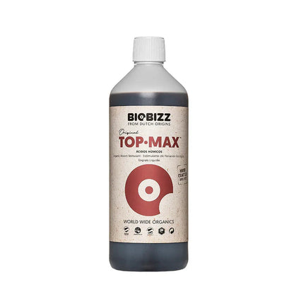 BioBizz Top-Max This 100% organic flowering strengthener contains ingredients that can help increase the actual size and
