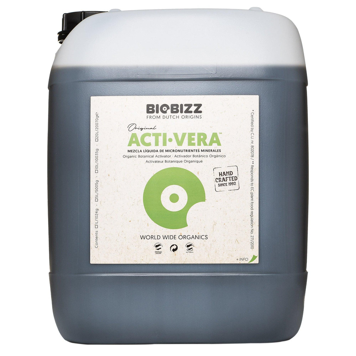 Biobizz Acti-Vera Acti∙Vera™ has been designed to protect the immune system, increase metabolism and enhance nutrient