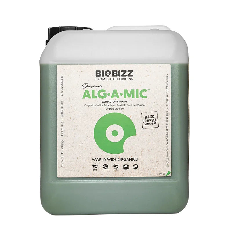 Biobizz Alg-A-Mic Decrease stress & promote plant vigour with 100% organic Biobizz Alg-A-Mic. Alg-A-Mic is powerful