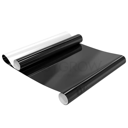 Black White Sheet is a versatile reflective sheeting designed to optimise light control in grow rooms and greenhouses. One