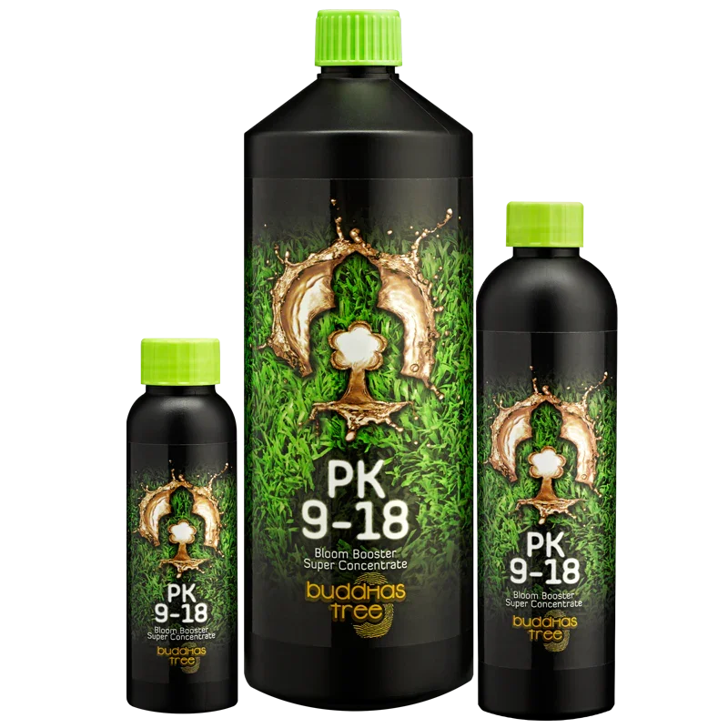 Buddha's Tree PK 9-18 Buddha's Tree PK 9-18 is a completely natural Potassium and Phosphorus additive, which you can use