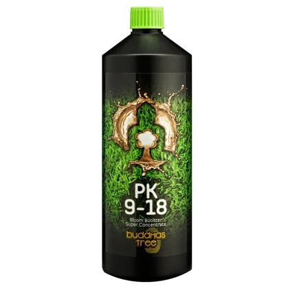 Buddha's Tree PK 9-18 Buddha's Tree PK 9-18 is a completely natural Potassium and Phosphorus additive, which you can use