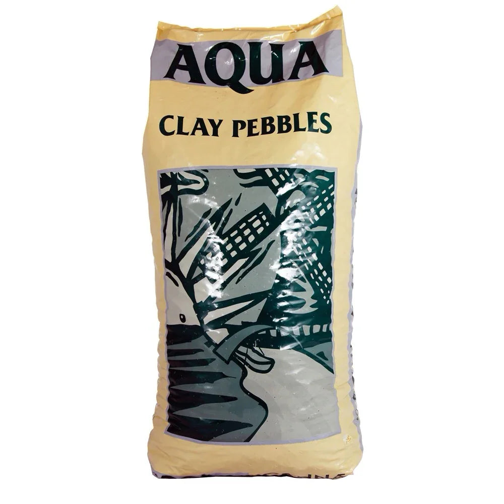 CANNA Aqua Clay Pebbles are manufactured from special types of clay that have a low soluble salt content. Because of this,