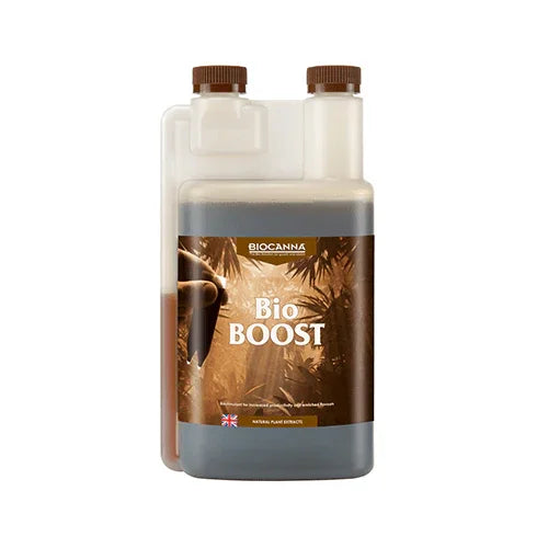 BioCanna Bio BOOST plant nutrient bottle for hydroponic growth