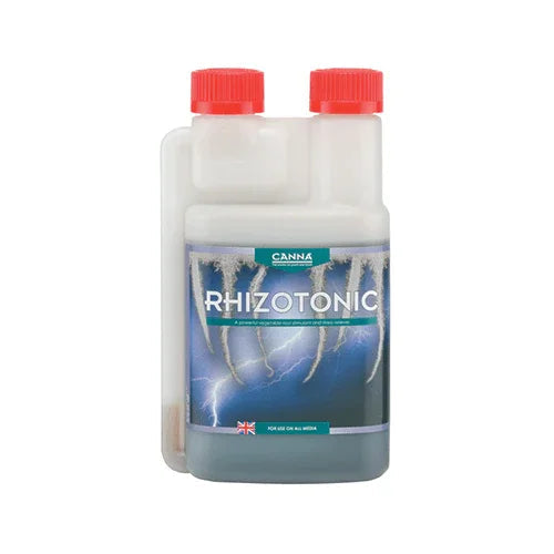 CANNA Rhizotonic is a strong, algae based, root stimulator. The product contains a variety of top-quality vitamins and it's