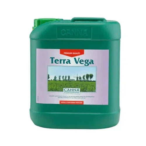 CANNA Terra Vega is a top-quality base nutrient, made for the vegetative stage. The product is made for growing in soil. The