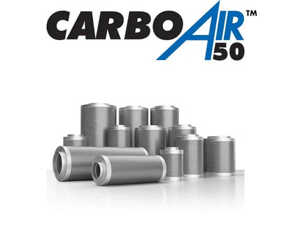 The CarboAir 50 Filter is the lighter, more compact CarboAir filter range. This filter is designed to be used in smaller,
