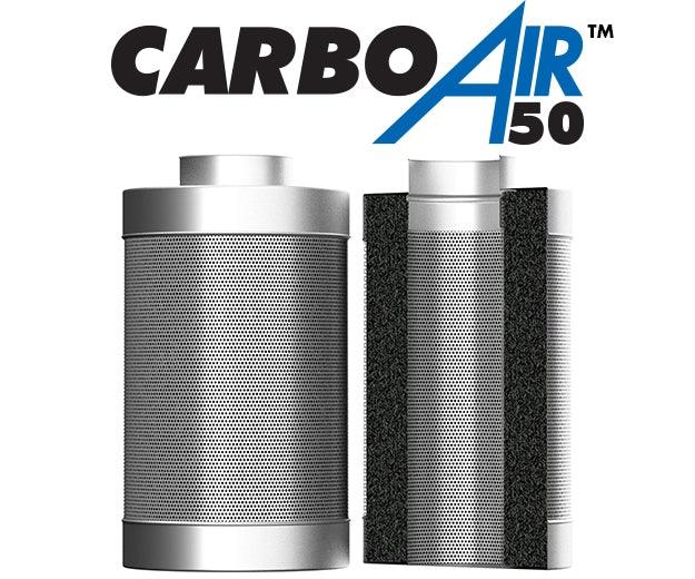 The CarboAir 50 Filter is the lighter, more compact CarboAir filter range. This filter is designed to be used in smaller,