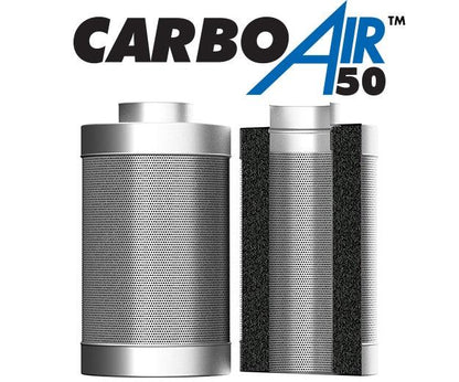 The CarboAir 50 Filter is the lighter, more compact CarboAir filter range. This filter is designed to be used in smaller,