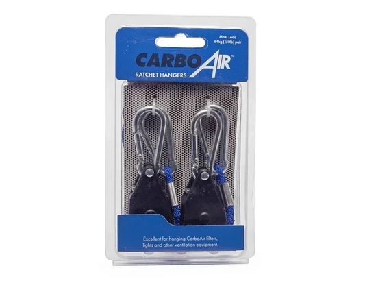 Strong easy to adjust rope ratchets. Great to mount your equipment in your grow room. Strong durable metal gears.