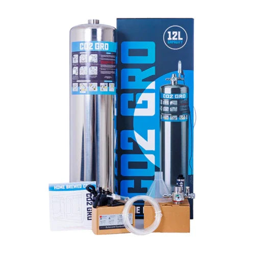 CO2 Gro 12L DIY CO2 Generation System (With Solenoid) is ideal for boosting yields, improving quality and growth