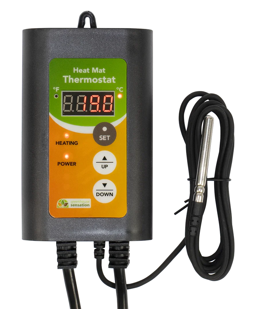 X-STREAM Electronic Thermostat - Default Title - DiscountHydro.com - 49.99 - GAS (Global Air Supplies), Grow Media > Propagation, Pots & Trays > Propagation Trays