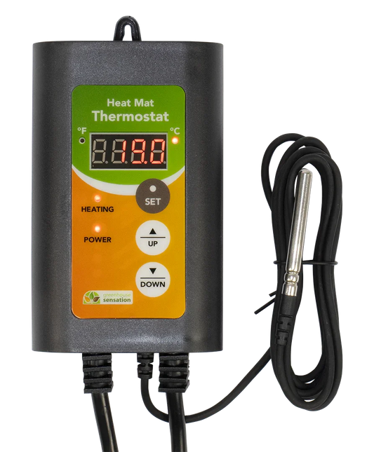 X-STREAM Electronic Thermostat - Default Title - DiscountHydro.com - 49.99 - GAS (Global Air Supplies), Grow Media > Propagation, Pots & Trays > Propagation Trays