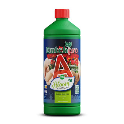 DutchPro Hydro/Coco Bloom A + B Hard Water Hydro/Coco base feeds for your most intense yield! Tailored specifically for