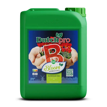 DutchPro Hydro/Coco Bloom A + B Hard Water Hydro/Coco base feeds for your most intense yield! Tailored specifically for