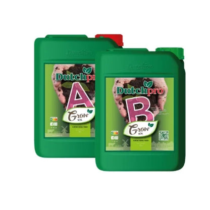 DutchPro Hydro/Coco Grow A + B Soft Water Hydro/Coco base feeds for your most intense yield! Tailored specifically for