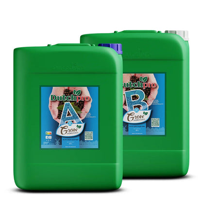 DutchPro Hydro/Coco Grow A + B Soft Water Hydro/Coco base feeds for your most intense yield! Tailored specifically for