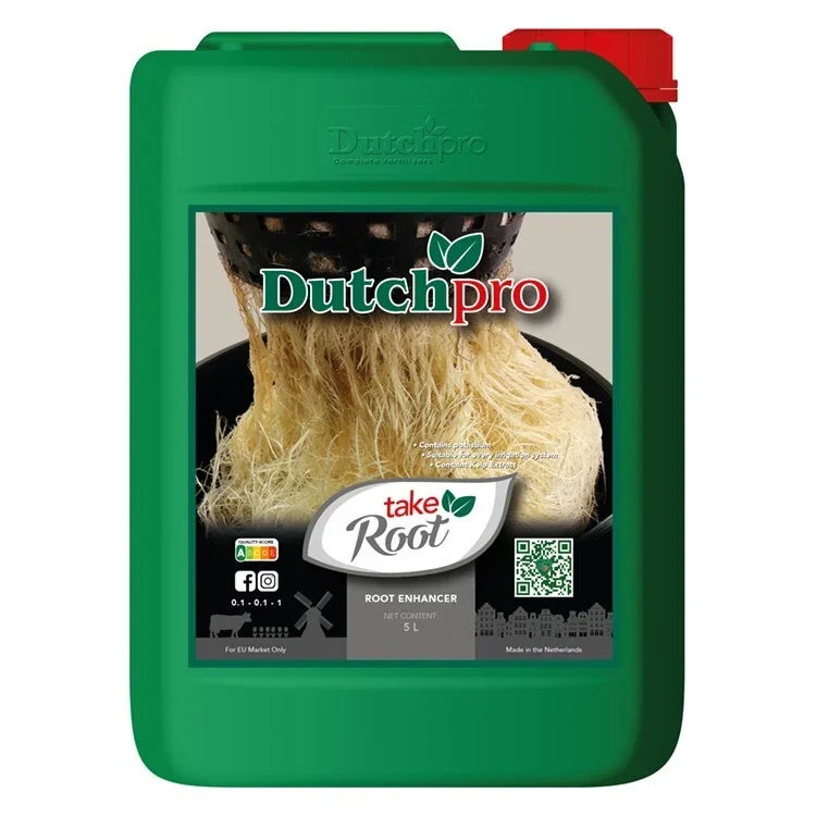 Dutch Pro Take Root contains a wealth of ingredients of natural origin which greatly increases root development and overall
