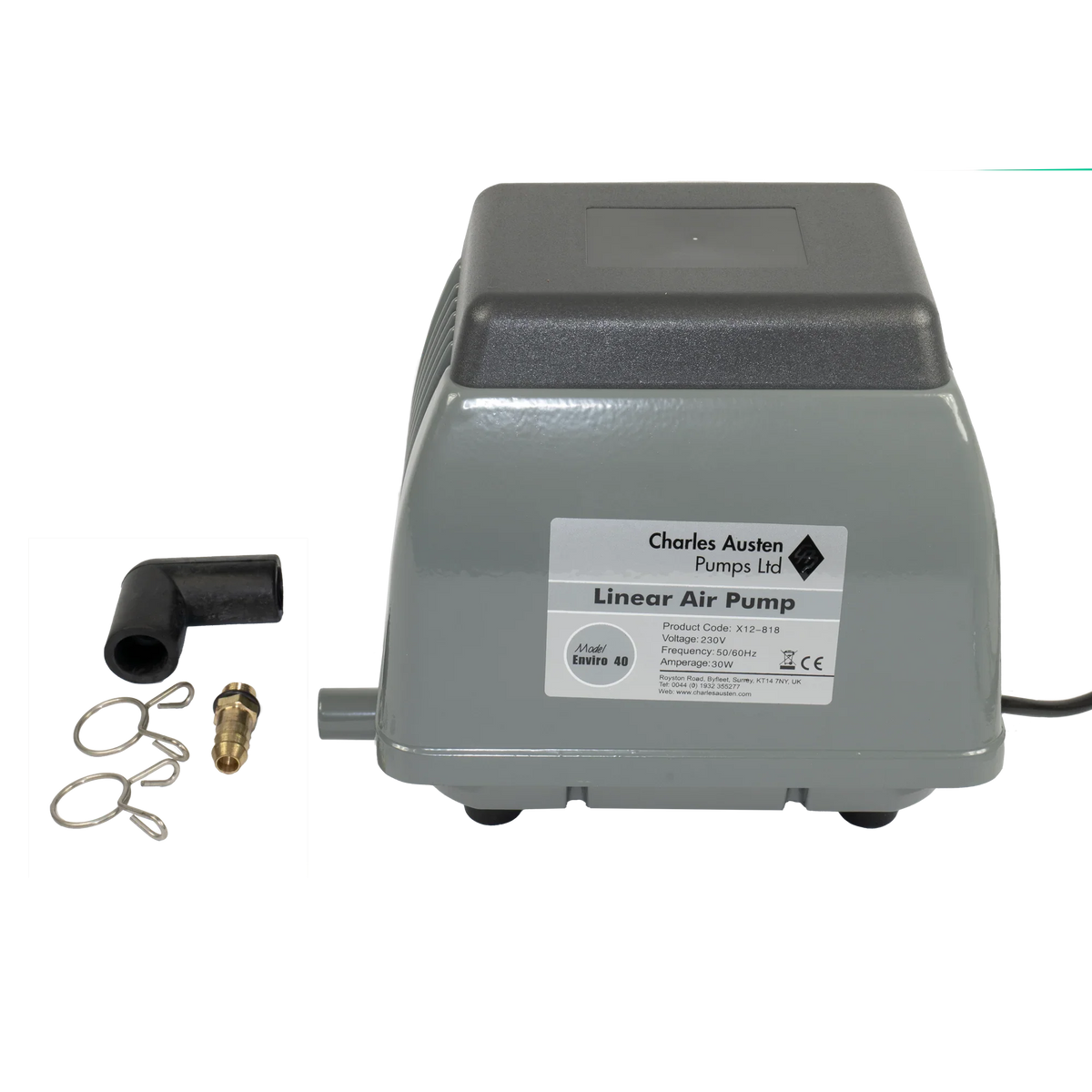 ET Air Pumps The ET series range of air pumps ensures that there is plenty of water movement in aquatic applications,