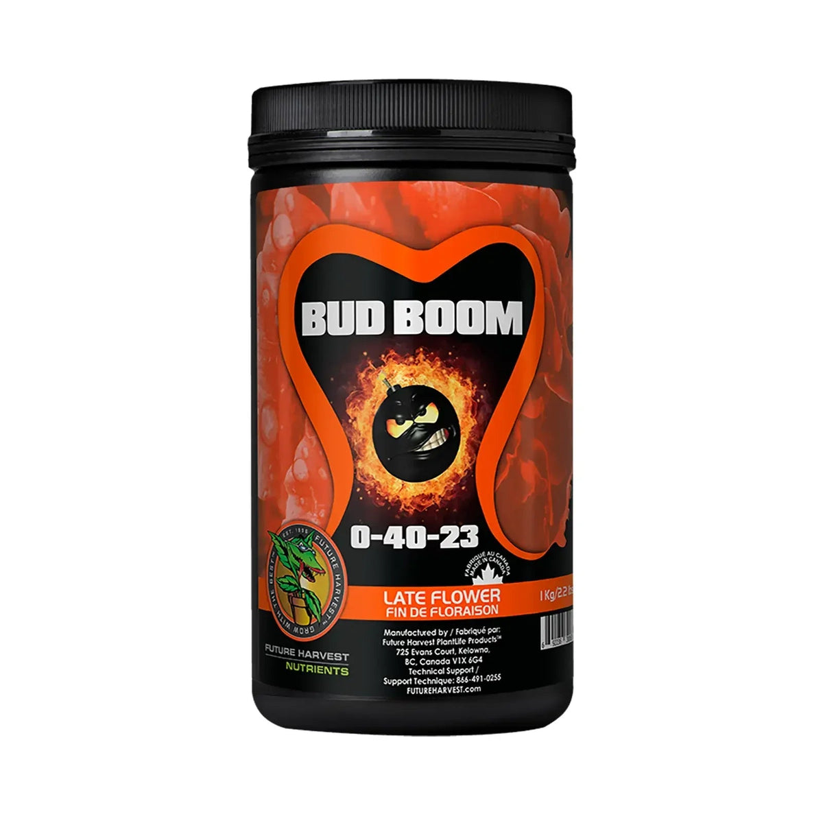 Bud Boom The Ultimate Bud Hardener and Finisher Introducing Bud Boom, your go-to late flowering hardener and finisher