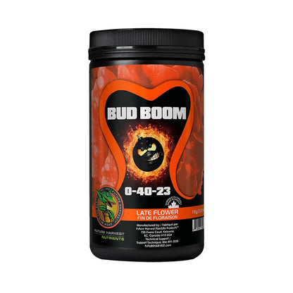 Bud Boom The Ultimate Bud Hardener and Finisher Introducing Bud Boom, your go-to late flowering hardener and finisher