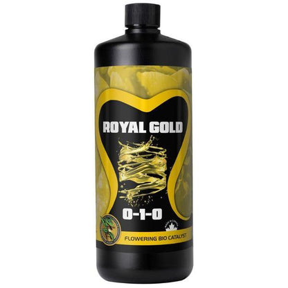 Royal Gold 0-1-0 Flowering Bio Catalyst nutrient bottle