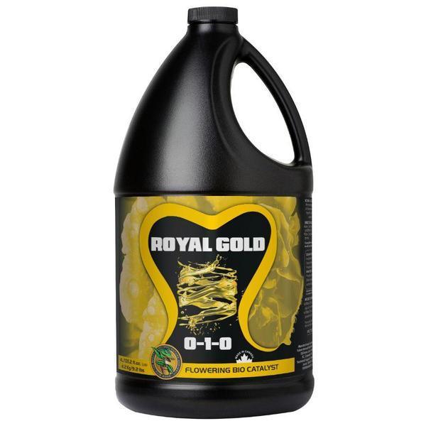 Royal Gold 0-1-0 Flowering Bio Catalyst nutrient bottle for hydroponics