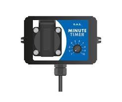 G.A.S Minute Timer - Default Title - DiscountHydro.com - 59.90 - Environment Control > Environment Controllers, GAS (Global Air Supplies), Lighting > Timers & Controllers