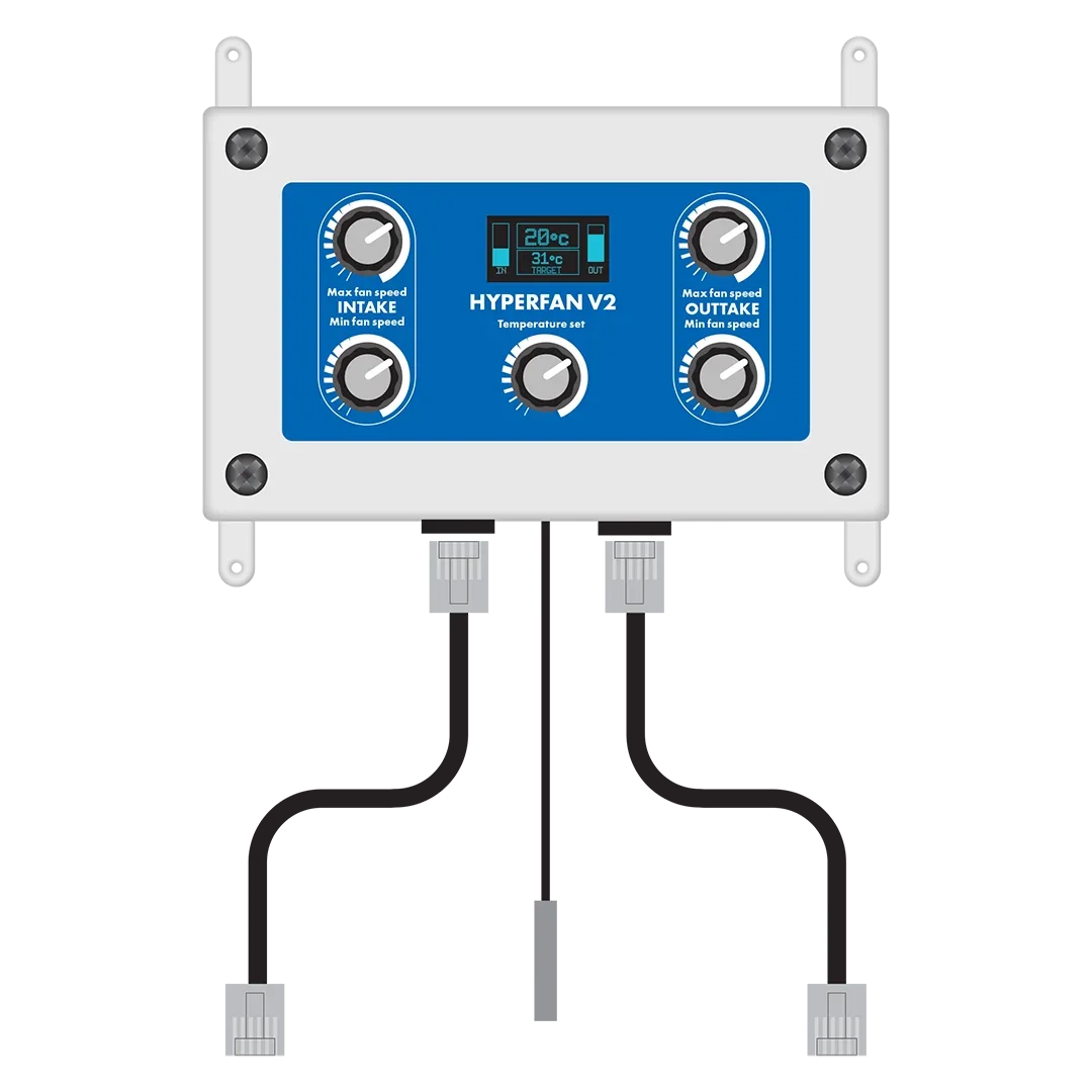 G.A.S Phresh Hyperfan V2 Fan Controller Control your Phresh Hyperfan easily and efficiently with the Hyperfan V2 Fan