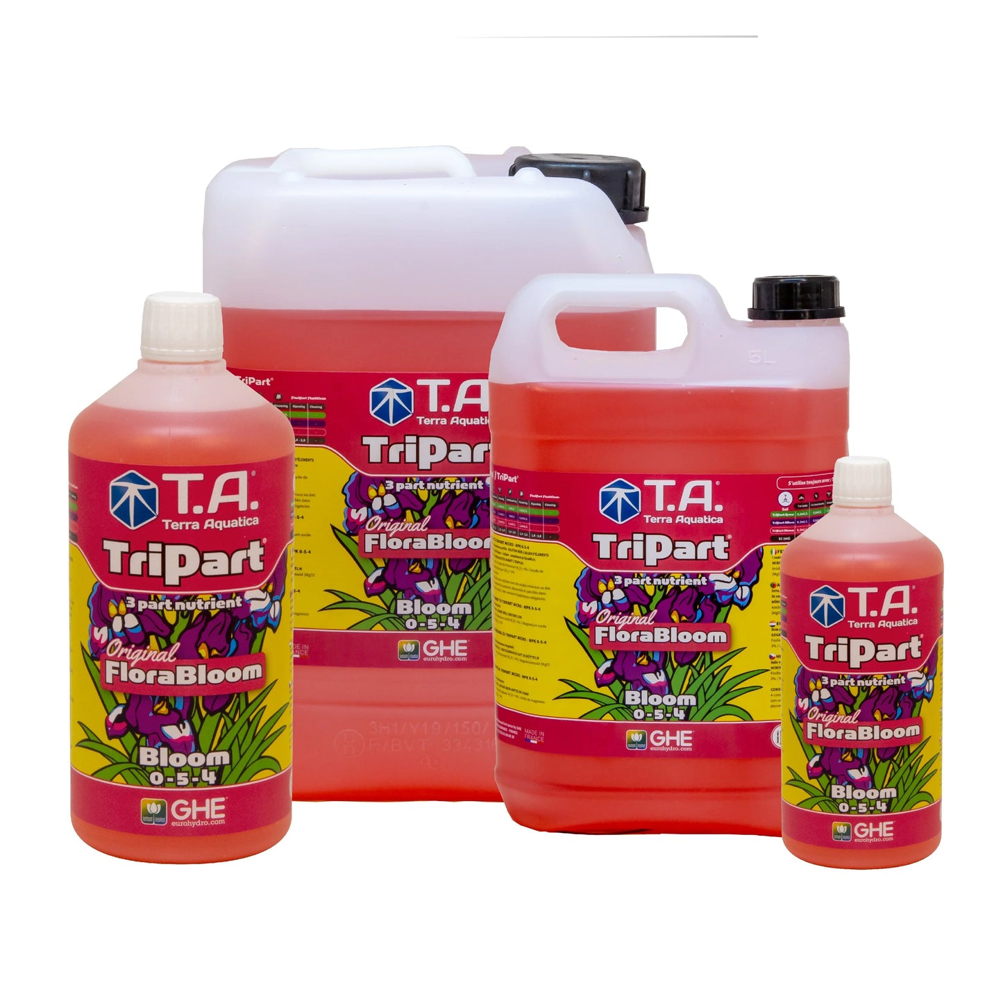 GHE Terra Aquatica TriPart Bloom Nutrient Solution Unlock explosive flowering and abundant fruiting with this