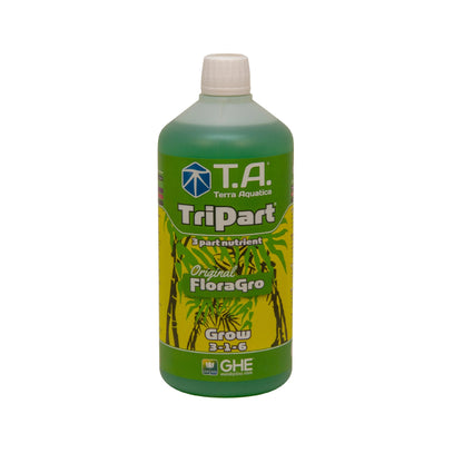 GHE Terra Aquatica TriPart Grow Boost plant vitality and accelerate vigorous vegetative growth with a premium,