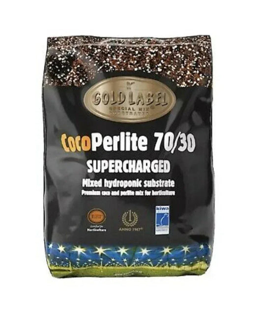 GoldLabel 70/30 Coco/Perlite Mix Gold Label Coco Perlite 70/30 is a professional-grade substrate specifically engineered for