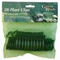 A pack of 20 plant clips for gently securing stems and branches to supports as they grow, helping train and shape your