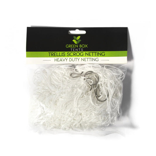 Green Box Heavy Duty Trellis Scrog Netting Scrog Nets are a necessity for any indoor grower, especially for anyone growing