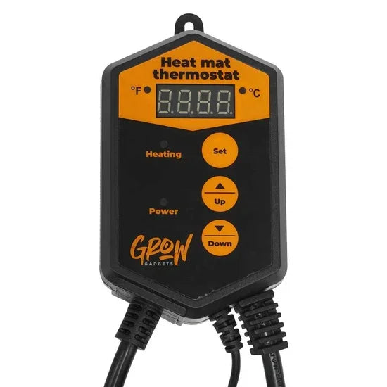 Grow Gadgets Temperature Controller Control your grow room temperature to an accuracy of 1oC with a Grow Gadgets Temperature
