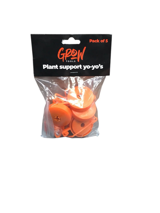 Grow Tools YoYos - Pack of 5 - Default Title - DiscountHydro.com - 4.99 - Tools and Accessories > Plant Supports