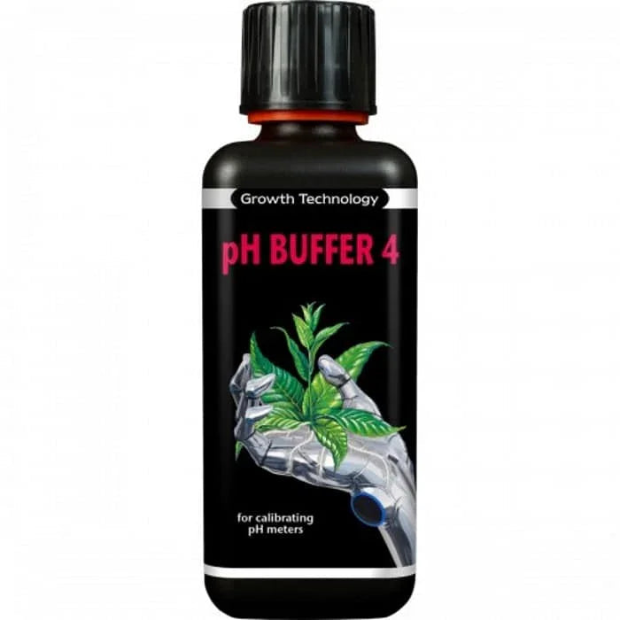 A solution with a set pH value of 4.00 - to be used for calibration of pH meters, monitors and controllers .